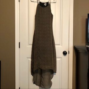 Old Navy asymmetric hem hi-low dress